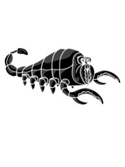 Gefährlicher Skorpion Design 