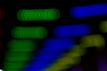 Abstract Light Bokeh Background. Defocused light dots abstract background.