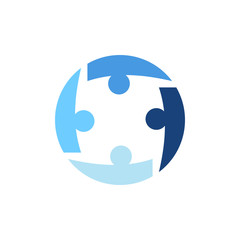 abstract logo design for company and business