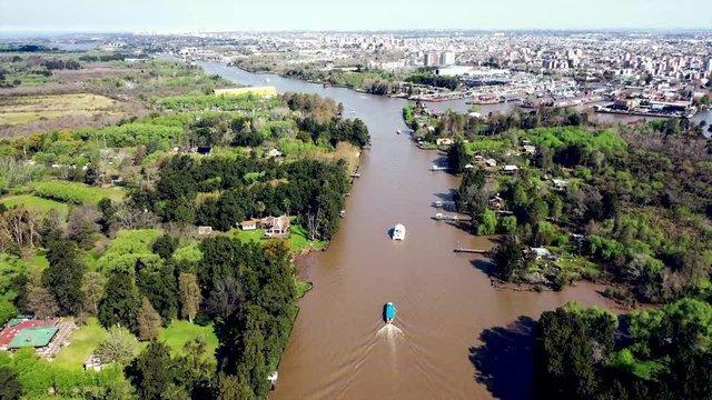 Paseo por el R&iacute;o Sarmiento - Delta Tigre - Buenos Aires Argentina