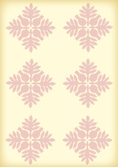 ハワイアンキルト模様背景