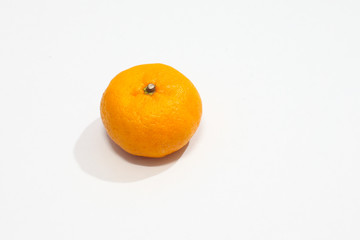 orange on white background