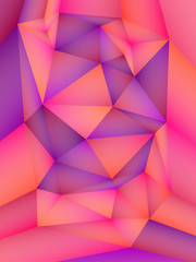 Triangle abstract background
