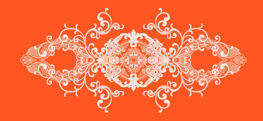 Baroque design, luxury European design，the wallpaper design