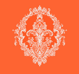 Baroque design, luxury European design，the wallpaper design