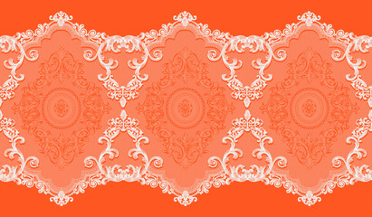 Baroque design, luxury European design，the wallpaper design