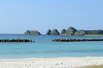 阿嘉島の海