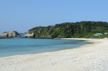 Fototapeta na wymiar 阿嘉島の海