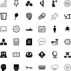 web vector icon set such as: ship, drug, hub, touch, think, landscape, new, artificial, war, cute, gateway, working, table, linear, fastening, happy, kitchenware, alert, break, adwords, desk