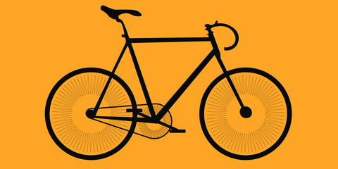 Cycle Illustration Silhouette