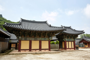 Songgwangsa Temple is a very famous and old temple in Korea.