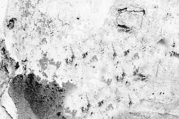 Texture of a concrete wall with cracks and scratches which can be used as a background