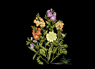 Flower, suitable for wallpaper design
