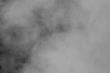 Fototapeta premium abstract background smoke curves and wave on black background
