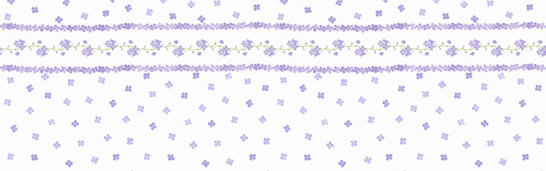 Flower,Watercolor flowers， suitable for wallpaper design