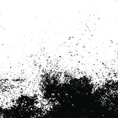 Vector grunge texture. Black and white abstract background. Eps10