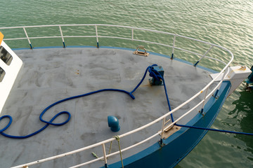 Granville in der Normandie Frankreich Hafen
