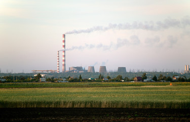 power plant cooling steam