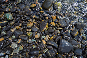 Beautiful stones at Koh Hin Ngam(Hin Ngam Island), Satun,Thailand.Meaning of Hin Ngam is beautiful stone so they named island “Hin Ngam” because of there have only stones in this island.
