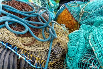 Granville in der Normandie Frankreich Hafen