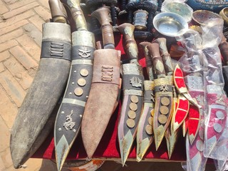 Nepali knife, the symbol of courage