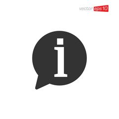 Information Sign Icon Vector Illustration