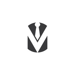 Tuxedo Logo Template vector symbol