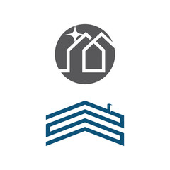 Property and Construction Logo Template vector symbol