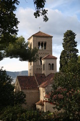 monastery in a spanish village