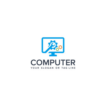 design computer repair logo