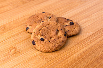 Several tasty hispanic snack cookies stacked together
