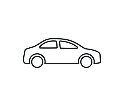 car trendy icon vector symbol © premium design