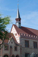Obraz premium Altes Rathaus in der Stadt Göttingen in Niedersachsen