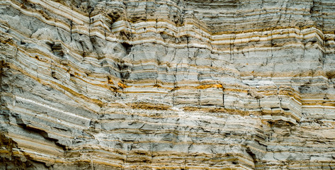 colored texture layers of the earth