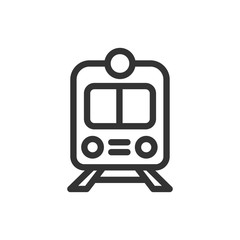 Train icon vector symbol logo illustration EPS 10