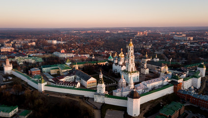 Obraz premium The Holy Trinity-St. Sergius Lavra. Sergiev Posad. Golden ring of Russia.
