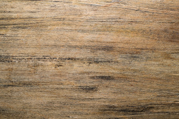 Scratched wood texture close up. rough wooden background