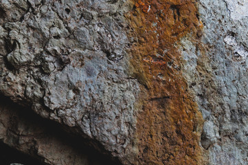 Stone wall texture close up. rocky background