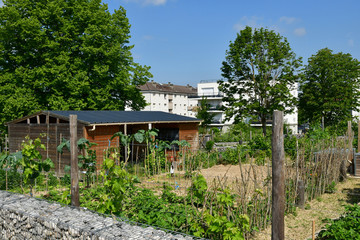 Les Mureaux; France - may 25 2019 : block of flats