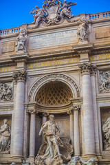 Italy / Rome 14. December 2019  Fontana di Trevi (Lovers fountain) 