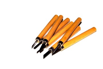 Wood cutters. Background for design