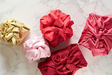 Korean traditional wrapping bag background 