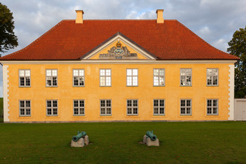 Fototapeta na wymiar Hjemmevaernsfonden (Military archive) at Kastellet, Copenhagen, Denmark
