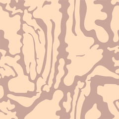 Abstract seamless vector pattern with a shape of frozed puddle on  the pink background. For textiles, wallpapers, designer paper, etc