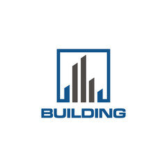 Building Construction Real Estate Logo Template Vector Icon