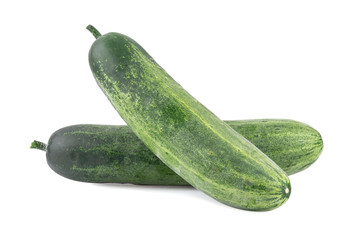 Cucumber isolated on white background