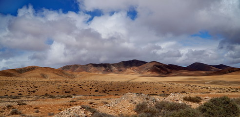 Fototapeta na wymiar Fuerteventura, Spain, landscape