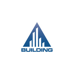 Building Construction Real Estate Logo Template Vector Icon