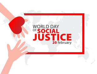 World Day of Social Justice on February 20 Background.