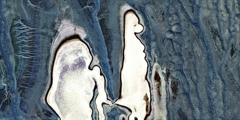 ghosts,  abstract photography of the deserts of Africa from the air, aerial view of desert...